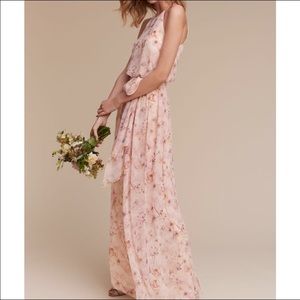 SOLD Donna Morgan Alana Dress Blush Wildflower